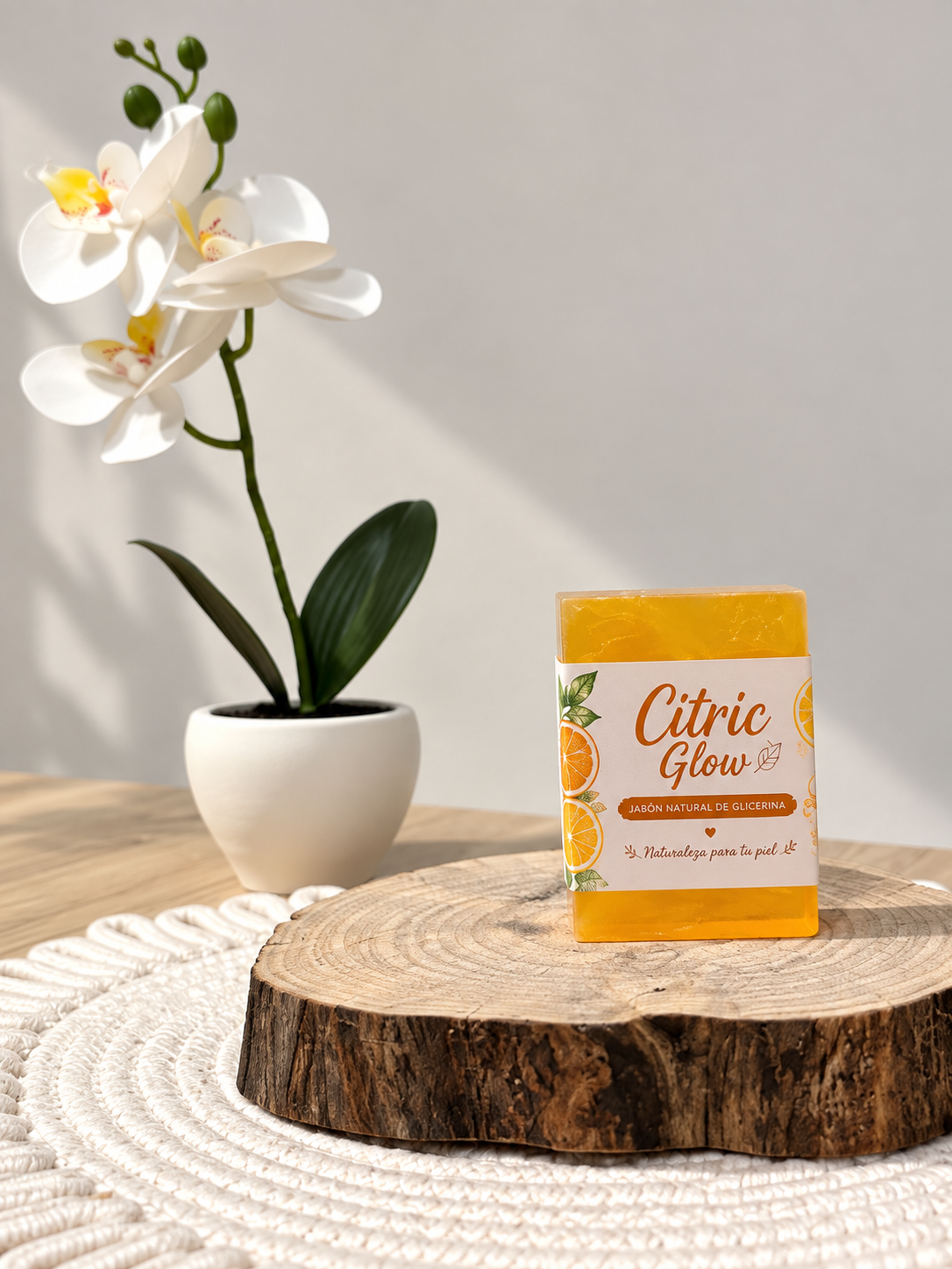 Jabón Citric Glow - Natural