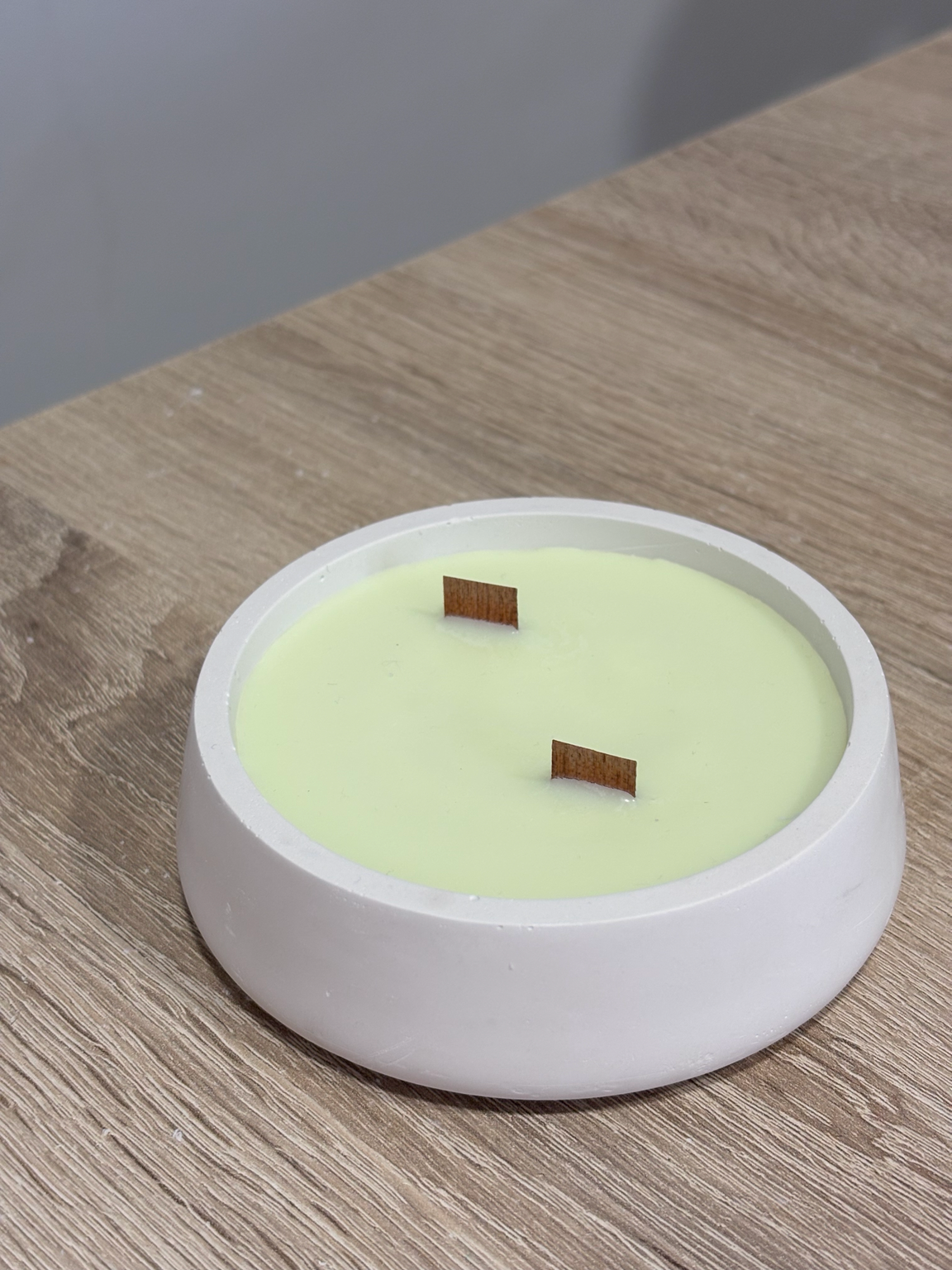 Vela de Citronela 🌱🦟 Anti mosquitos natural Citron Nela en plato
