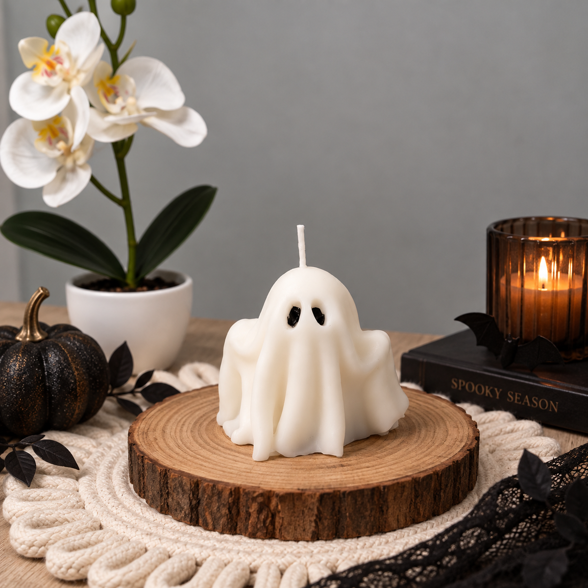Vela fantasma Halloween