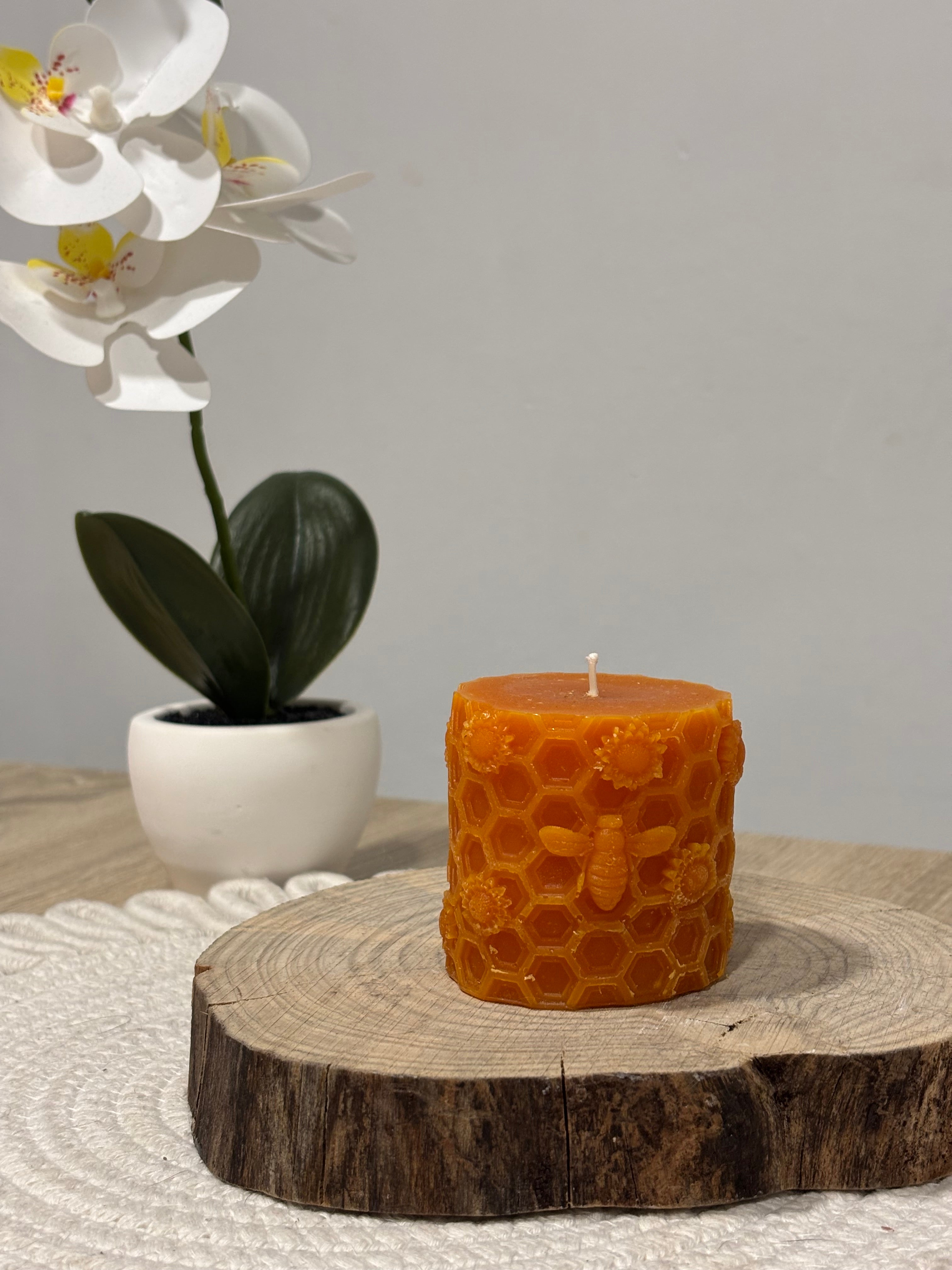 Vela de miel - Panal de abejas