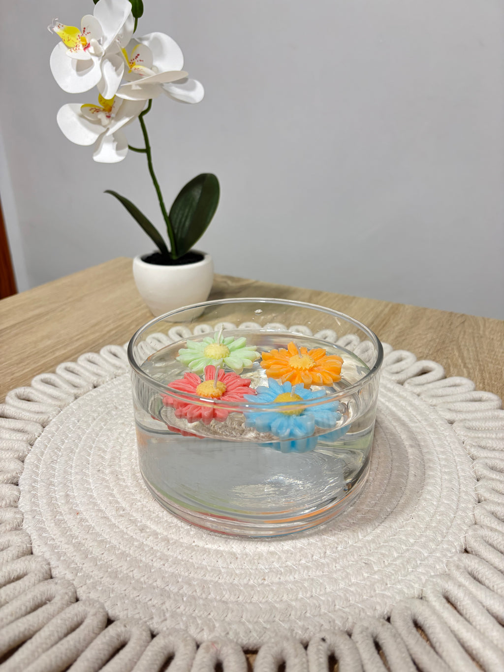 Vela Margarita 🌼 Flotantes Agua 💧