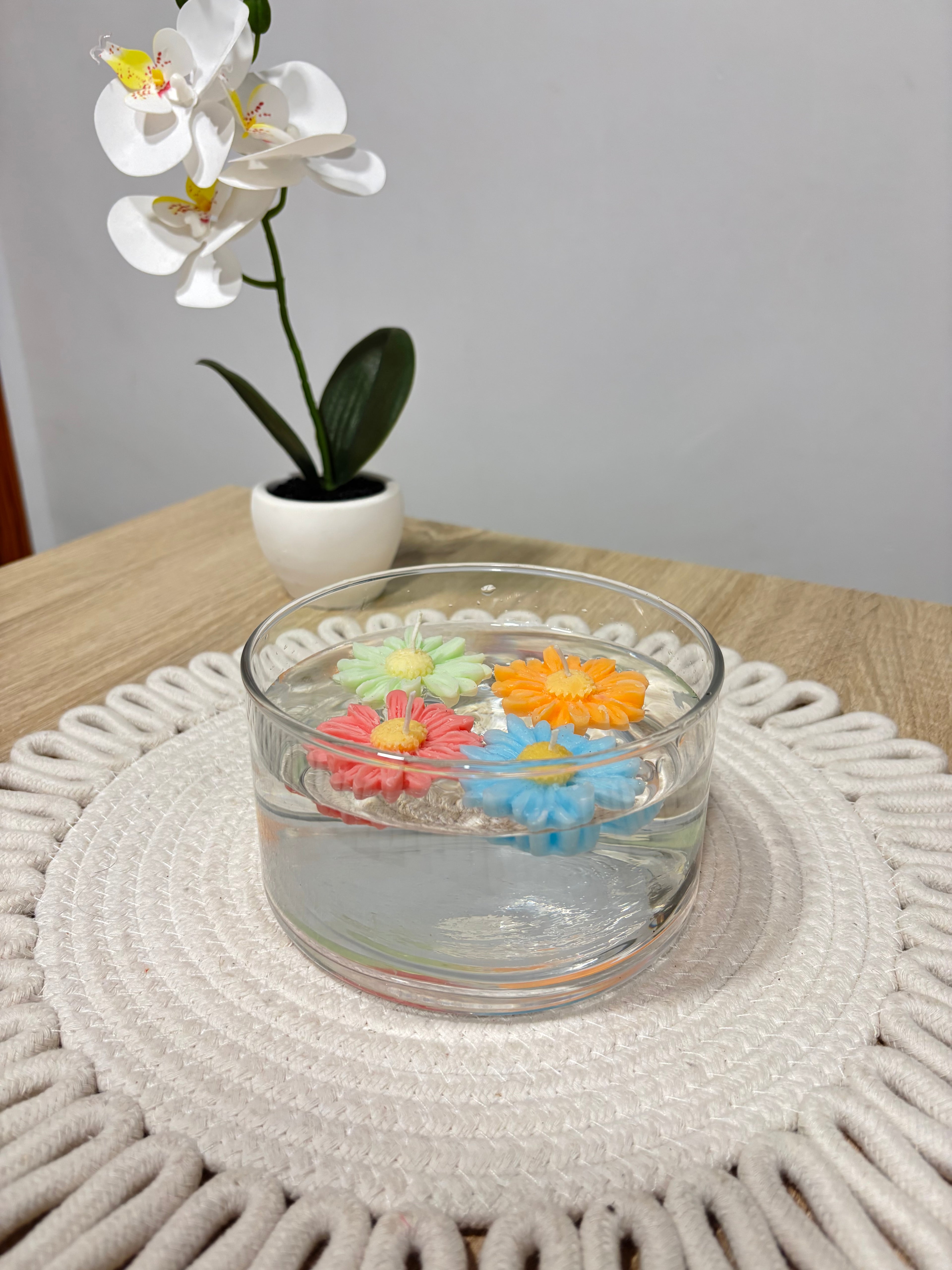 Vela Margarita 🌼 Flotantes Agua 💧