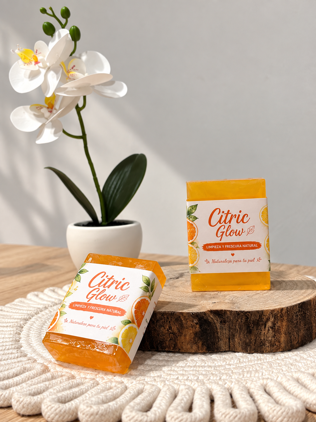 Jabón Citric Glow - Natural