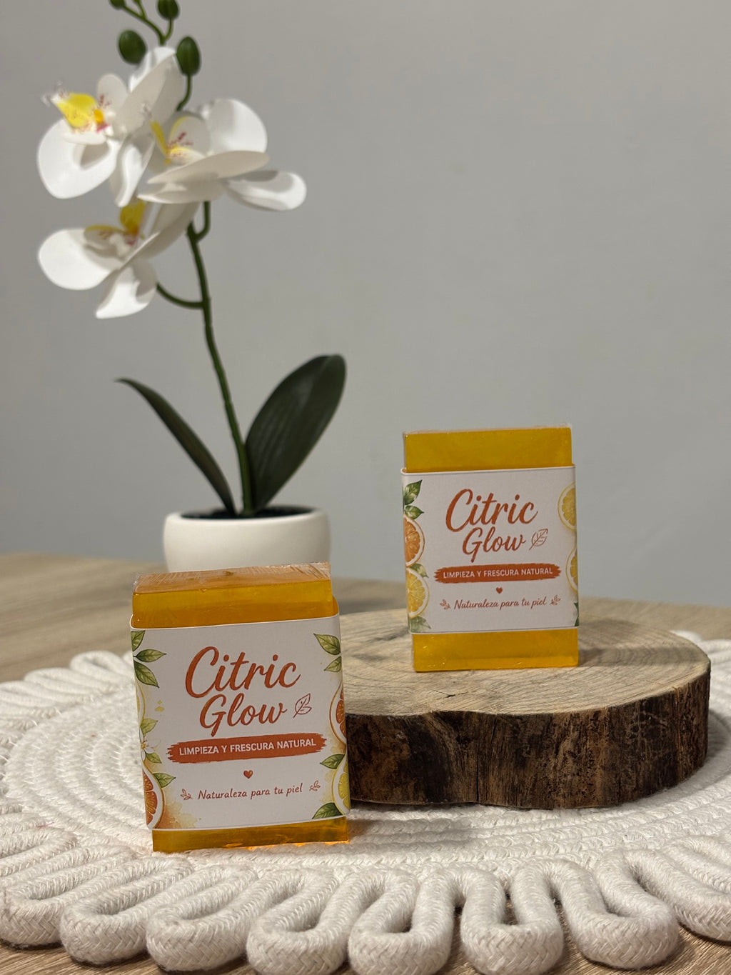 Jabón Citric Glow - Natural