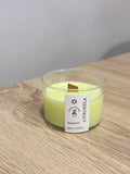 Vela citronella anti mosquitos natural 🌱 Citron Nela edición cristal