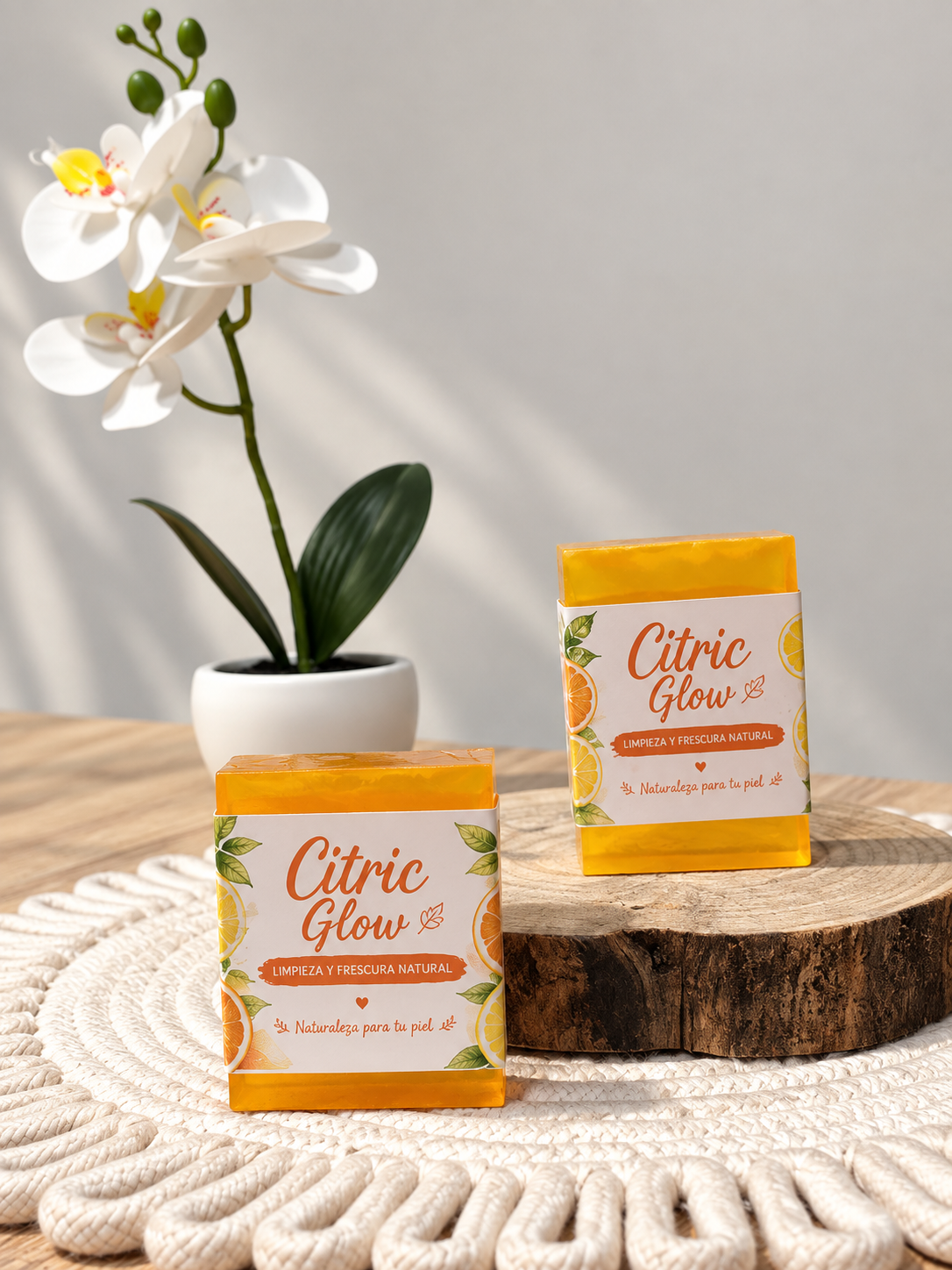 Jabón Citric Glow - Natural
