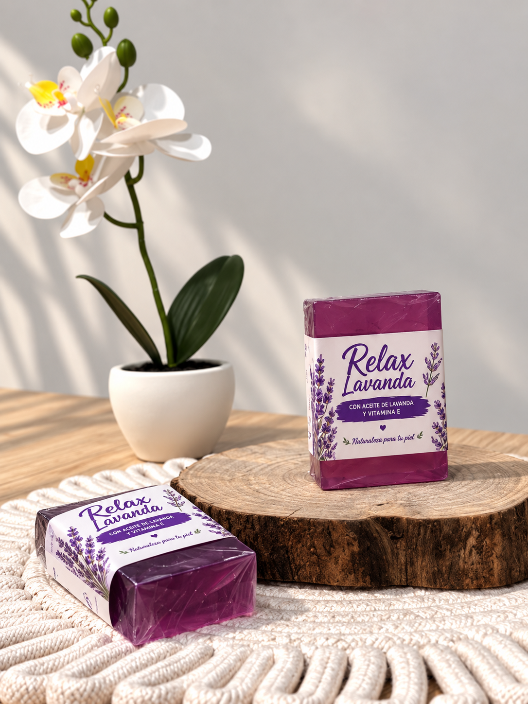 Jabón Relax Lavanda - Natural