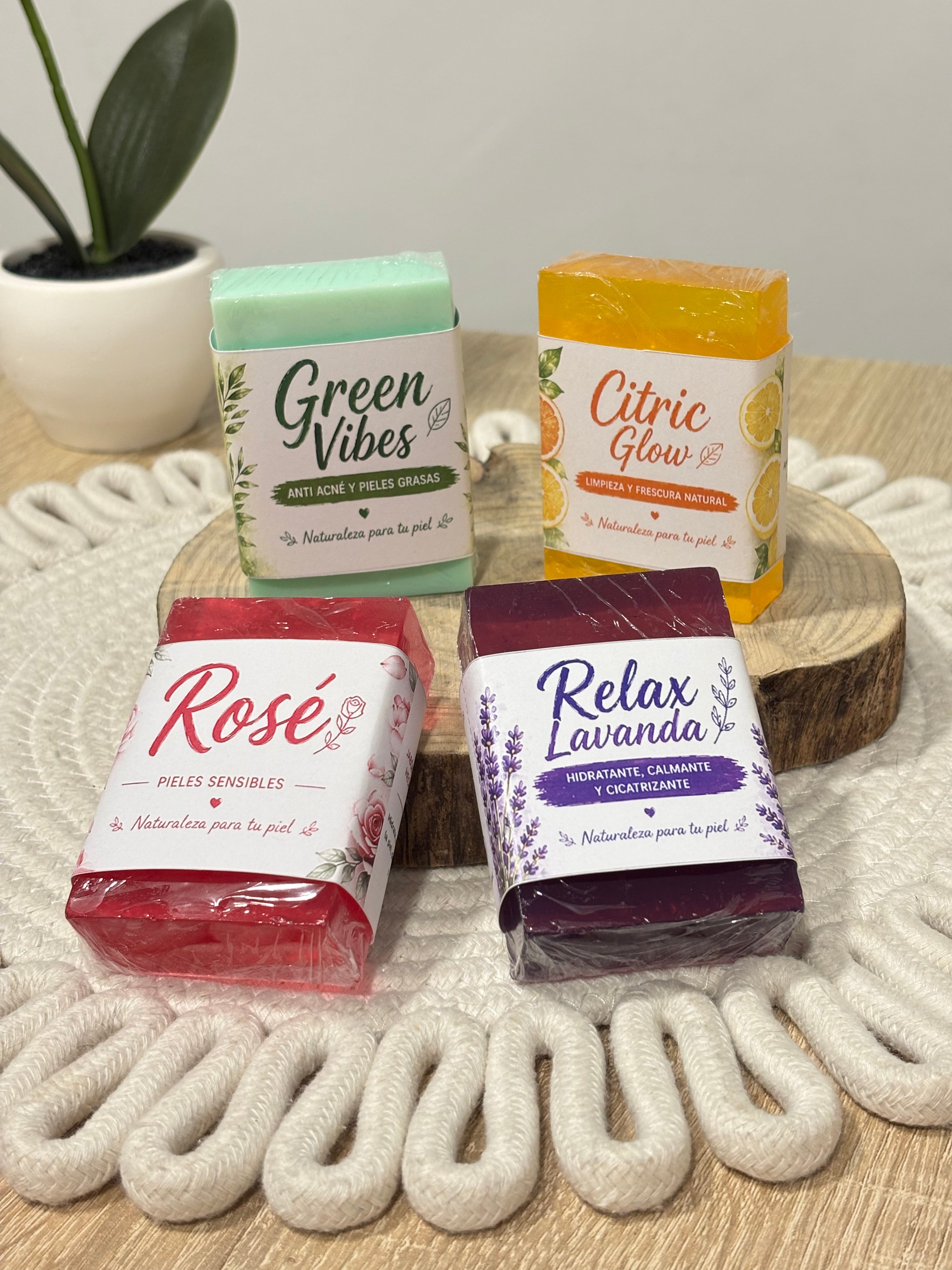 Pack 4 jabones Naturales