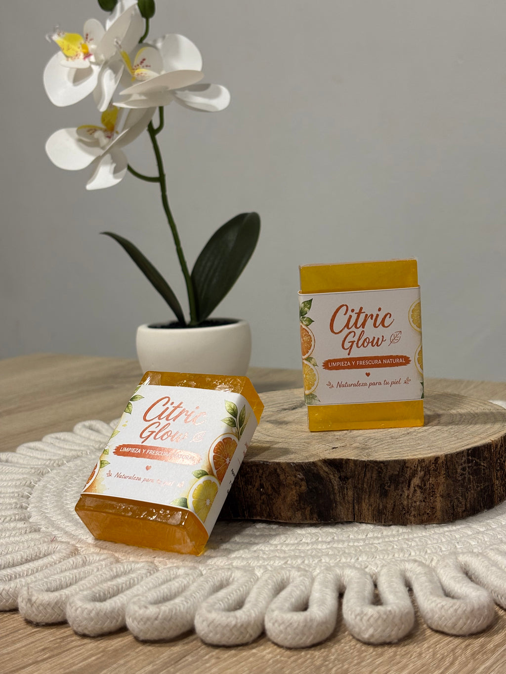Jabón Citric Glow - Natural