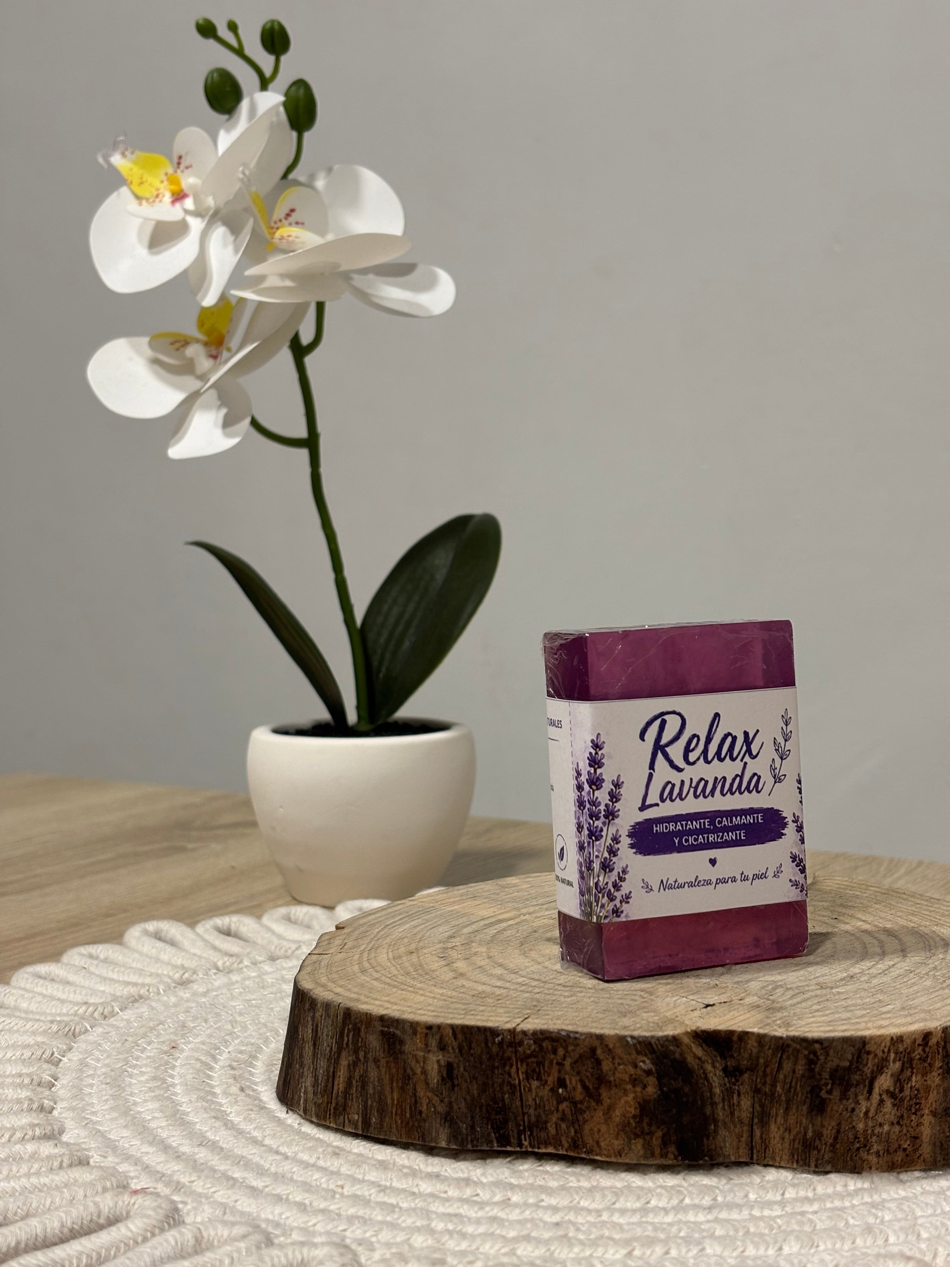 Jabón Relax Lavanda - Natural