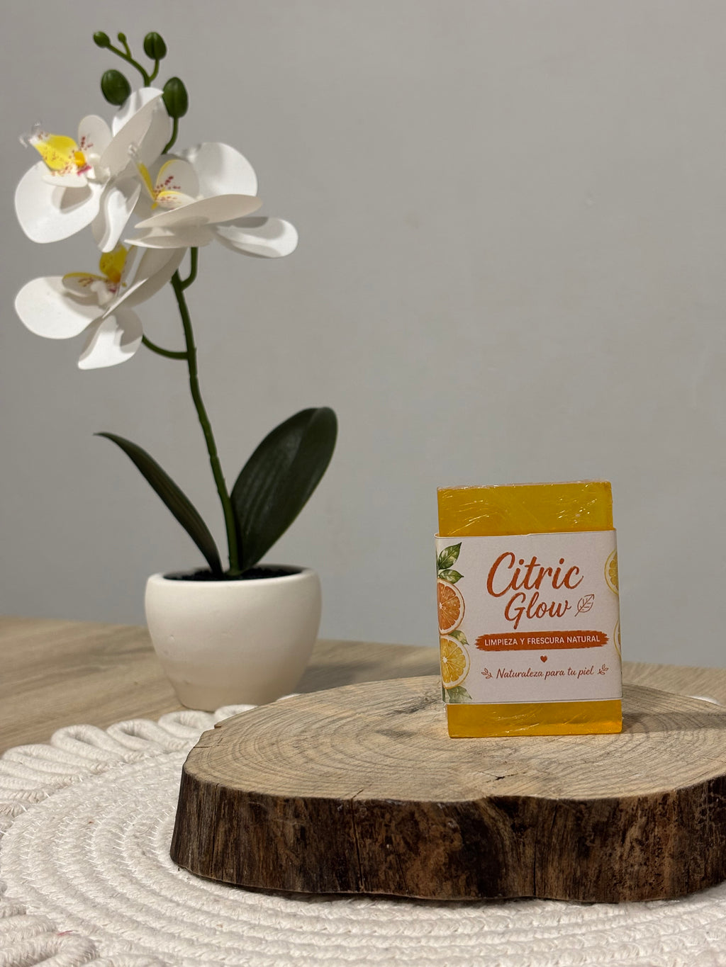 Jabón Citric Glow - Natural