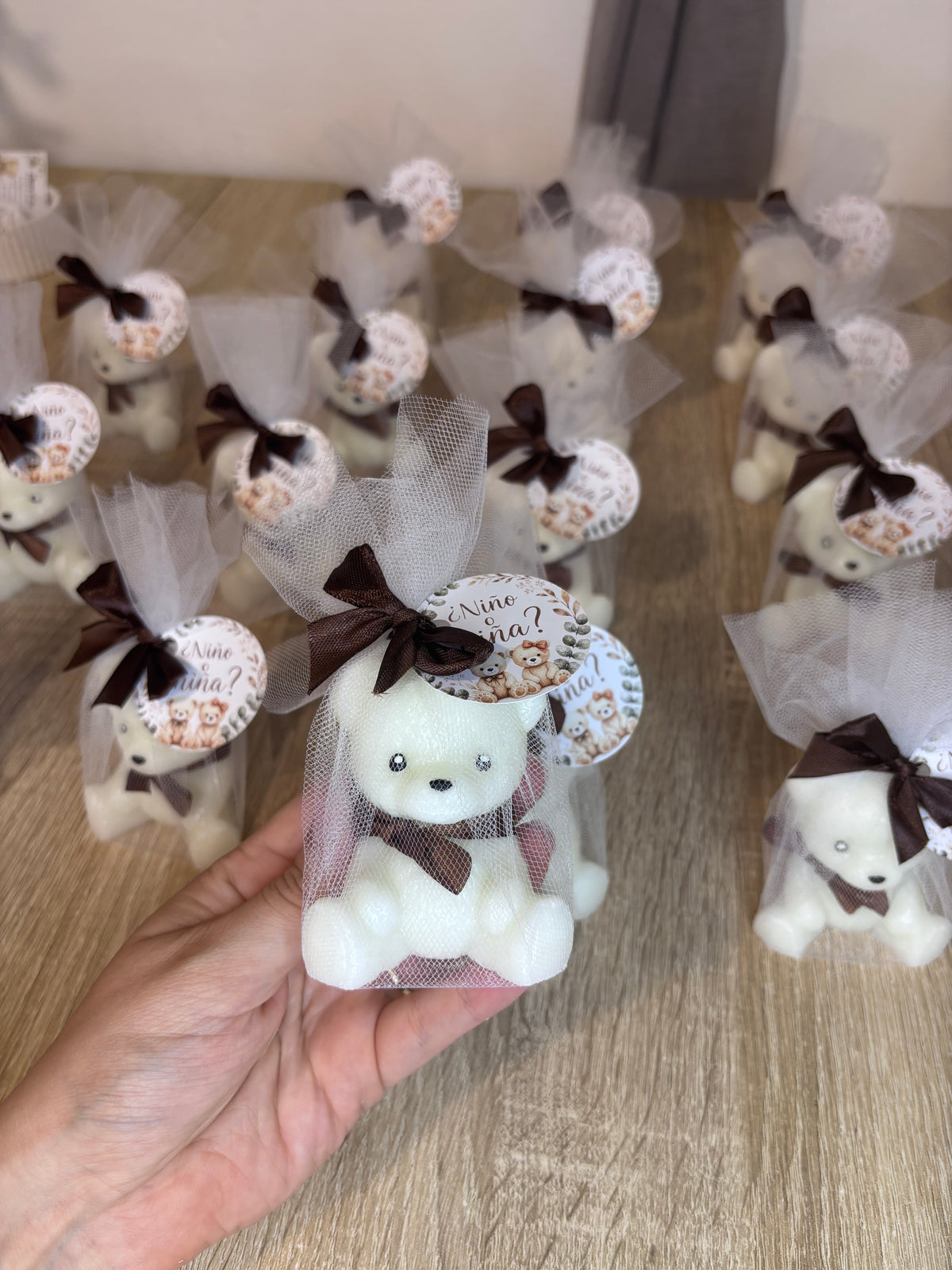 Detalles osito sentado Listos para regalar