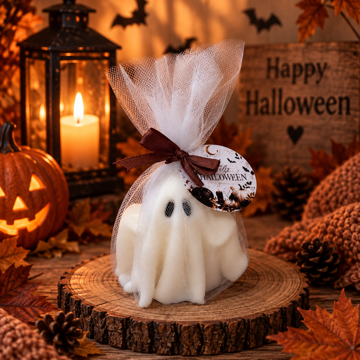 Detalles velas Halloween 🎁 Listas para regalar